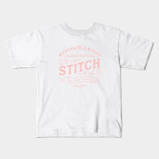 Pattern Collector Pink Kids T-Shirt